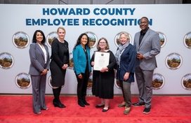 Howard County Government 2024 Employee of the Year winner Meridy McCague