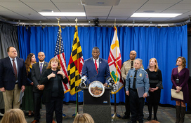 County Executive Ball announces crime updates February 27, 2025