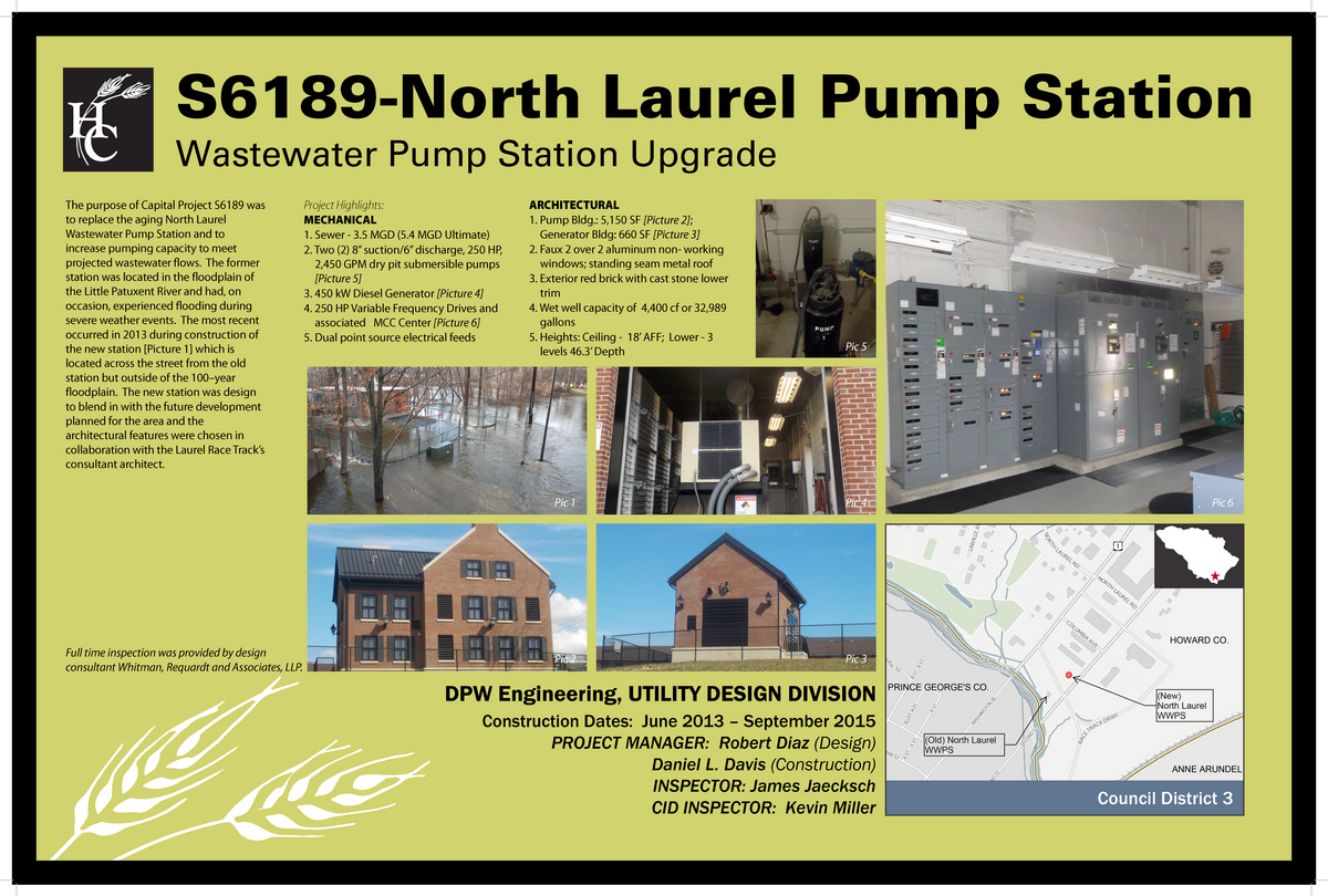 North Laurel Wastewater Pump Station Upgrade