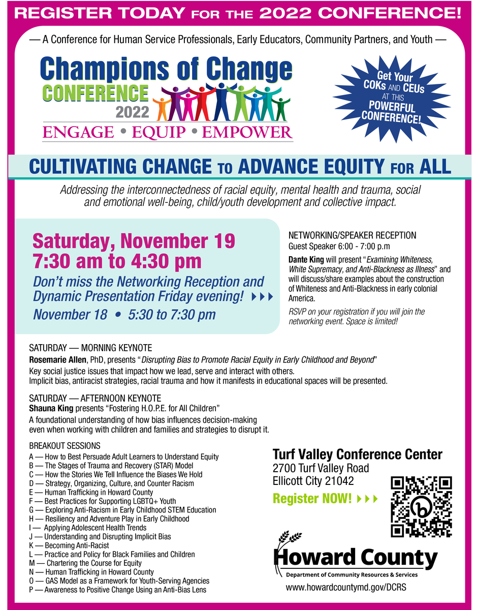 Champions of Change Overview Flier
