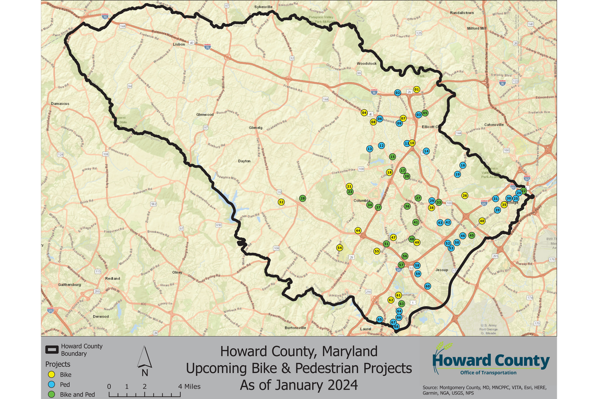 2024 TOH Bike Ped Project Map and List for TOH Survey_Page_1