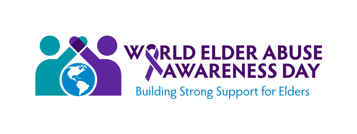 The logo for World Elder Abuse Awareness Day, which is June 15.