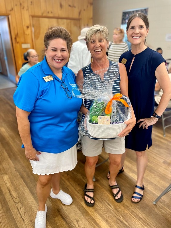 Commission on Aging member at Bingo event at the Howard County Fair