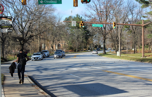 Image Traffic Intersection on Tamar Drive