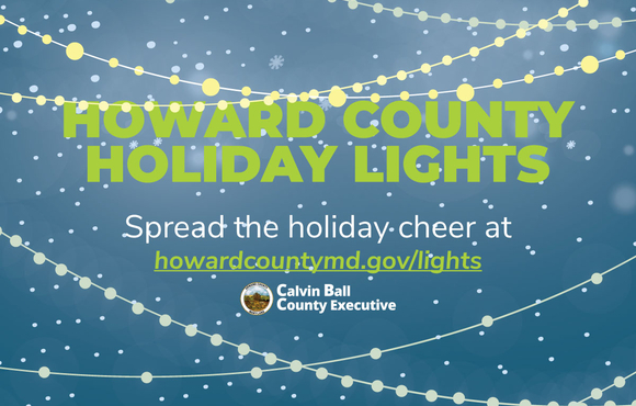 New Holiday Lights Map Launches in Howard County to Spread Holiday Cheer  