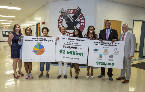 County Executive Ball Announces $2 Million to Close Achievement Gap 