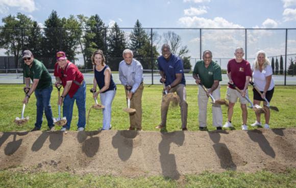 Western Regional pickleball groundbreaking