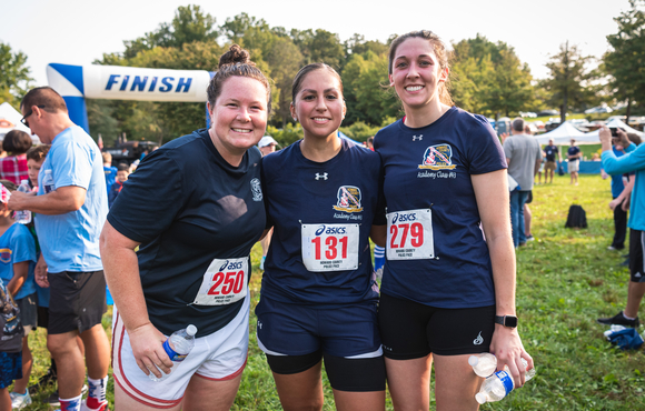 three race participants