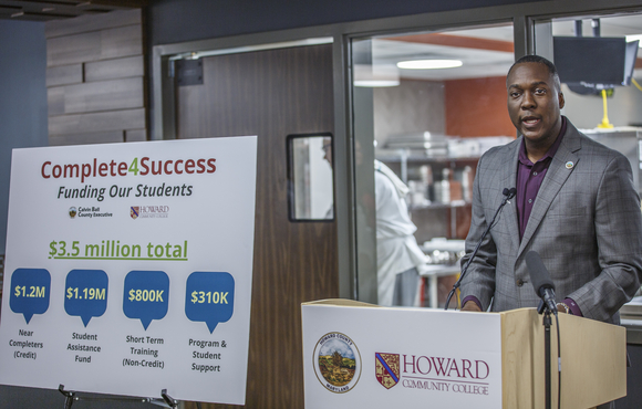 Howard County Executive Calvin Ball Provides Transformational $3.5 Million in Scholarships to Students