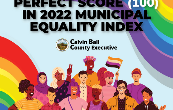 Columbia receives a perfect score of 100 on the Human Rights Campaign’s 2022 Municipal Equality Index.