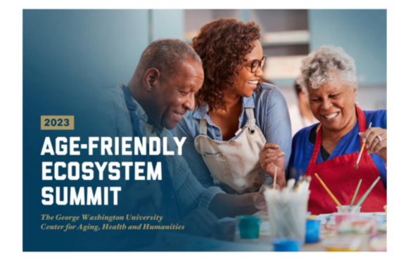 Age-Friendly Ecosystem Summit photo of three older adults