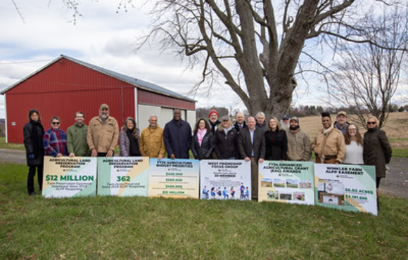 Agriculture Day announcement group 