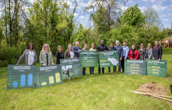 Howard County Executive Calvin Ball and Maryland Department of Natural Resources Launch Largest Voluntary Tree-planting Effort Ever in Maryland