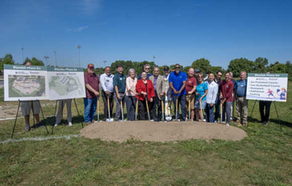 Blandair Park Phase 6 groundbreaking