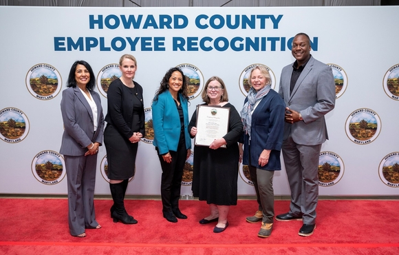 Howard County Government 2024 Employee of the Year winner Meridy McCague