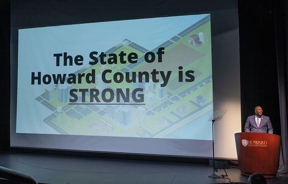 At his annual State of the County address, Howard County Executive Calvin Ball Announces Impactful Investments for Community Progress in Education, Public Safety, Climate Action, and more