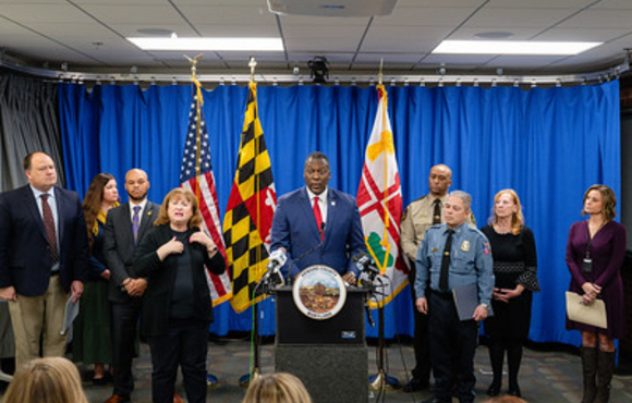 County Executive Ball announces crime updates February 27, 2025