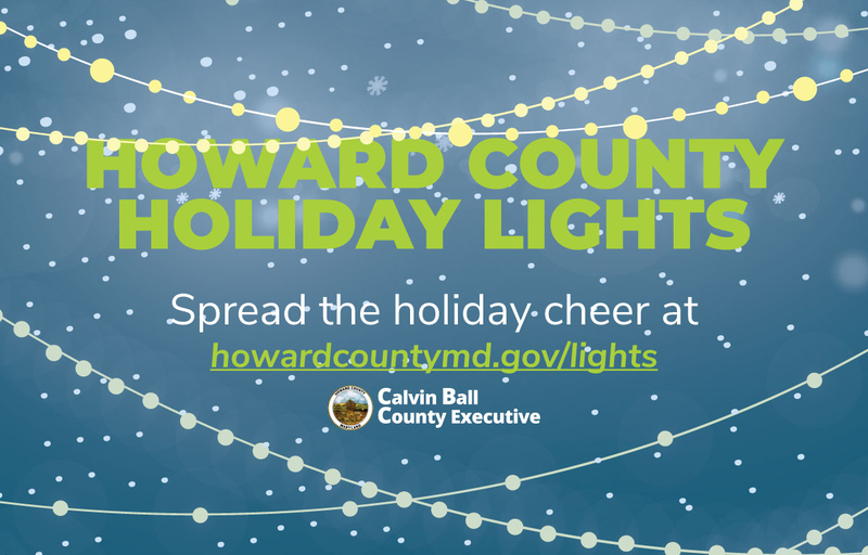 New Holiday Lights Map Launches in Howard County to Spread Holiday Cheer  