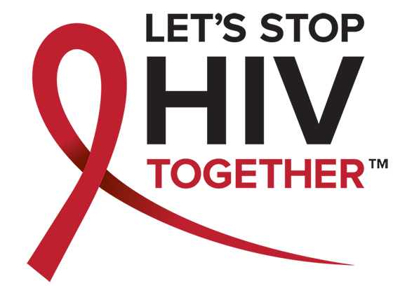Let's Stop HIV Together logo