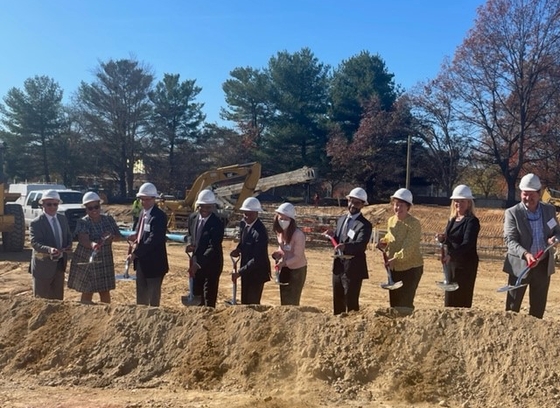 Roslyn Rise Ground breaking