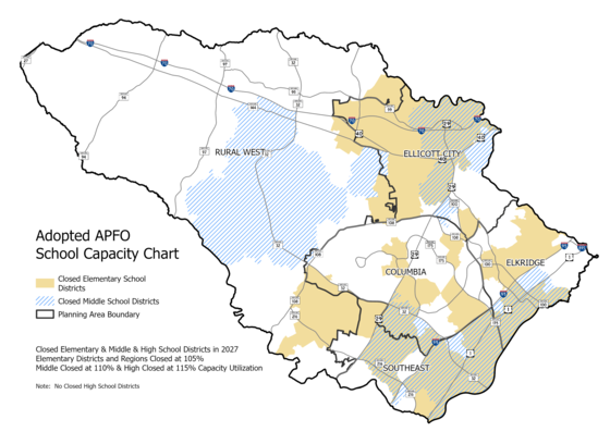 School Closure Map