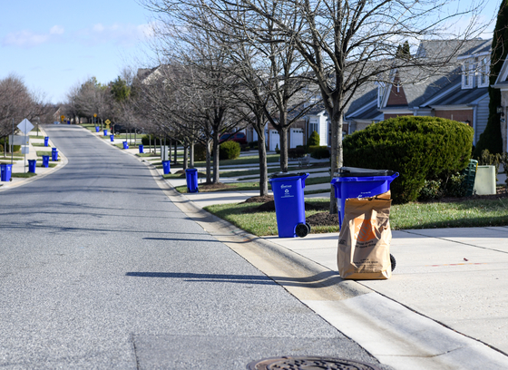 curbside collection recycling and yard trim