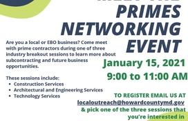 Primes Networking Event Flyer