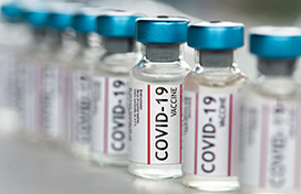Covid vaccine vials