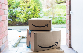 boxes on the porch