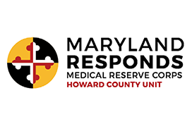 Logo of the Howard County unit of the Maryland Medical Reserve Corps