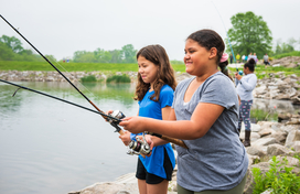 youth fishing