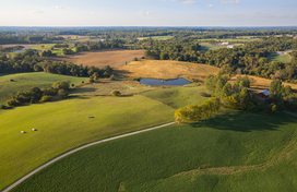 Aerial of Clark Farm