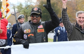 Marchers in the 2022 Veterans Day Parade