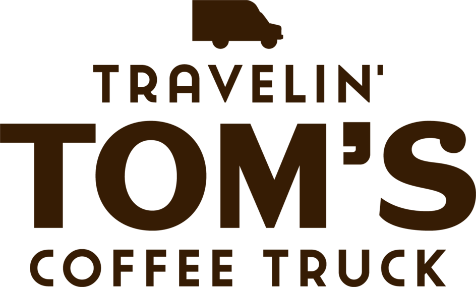 Travelin' Tom's Coffee Truck logo