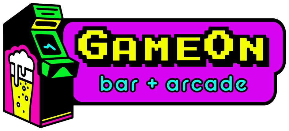 Logo for GameOn Bar + Arcade