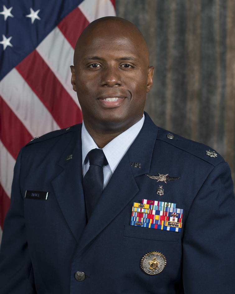 An official photograph of Dr. Xavier Bruce