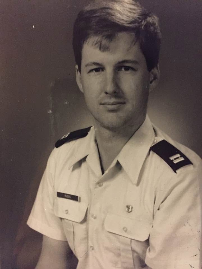 A photograph of Air Force veteran Steve Rudis